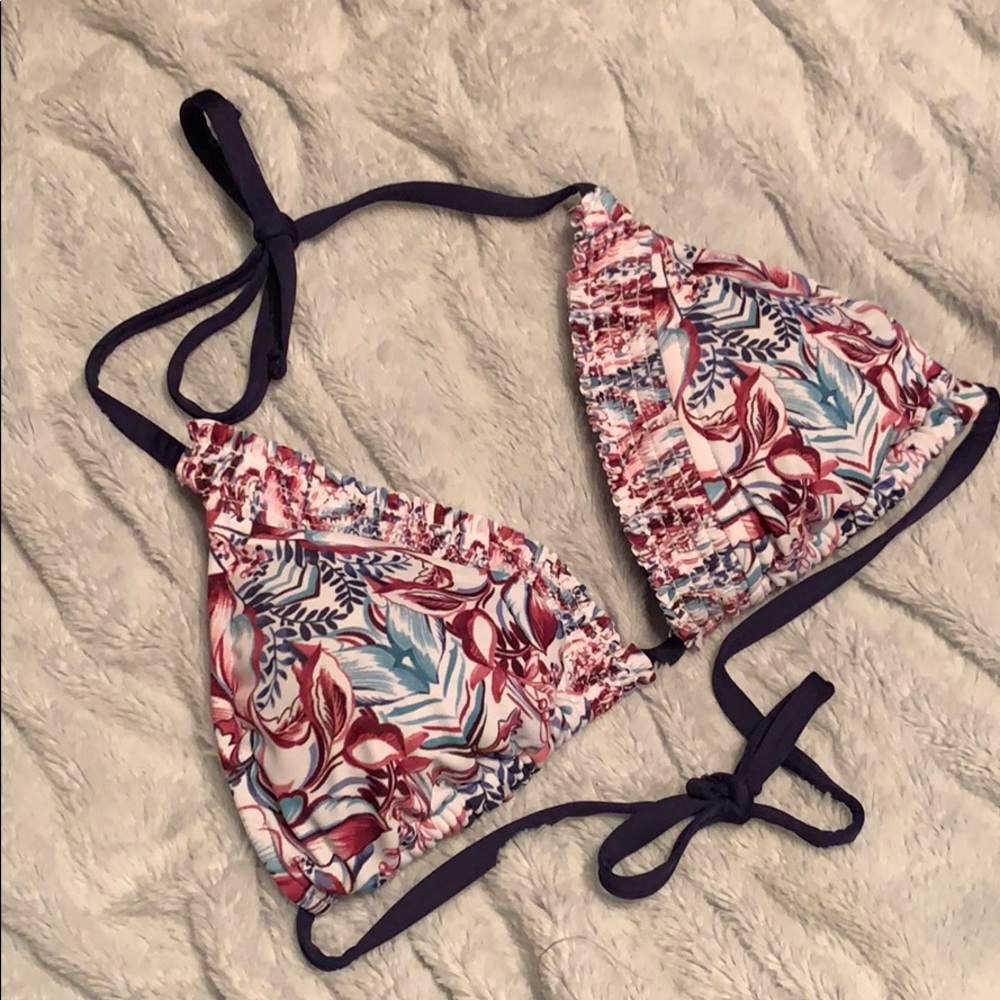 Mossimo Floral String Bikini Top